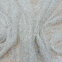 White Dyed Lace Fabric#15