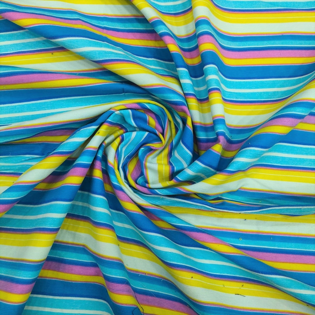 Print On Cotton Corduroy Fabric#03