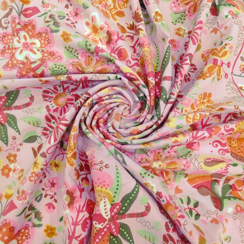 Print On Cotton Corduroy Fabric#10