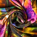 Print On Silk Crepe Fabric#07