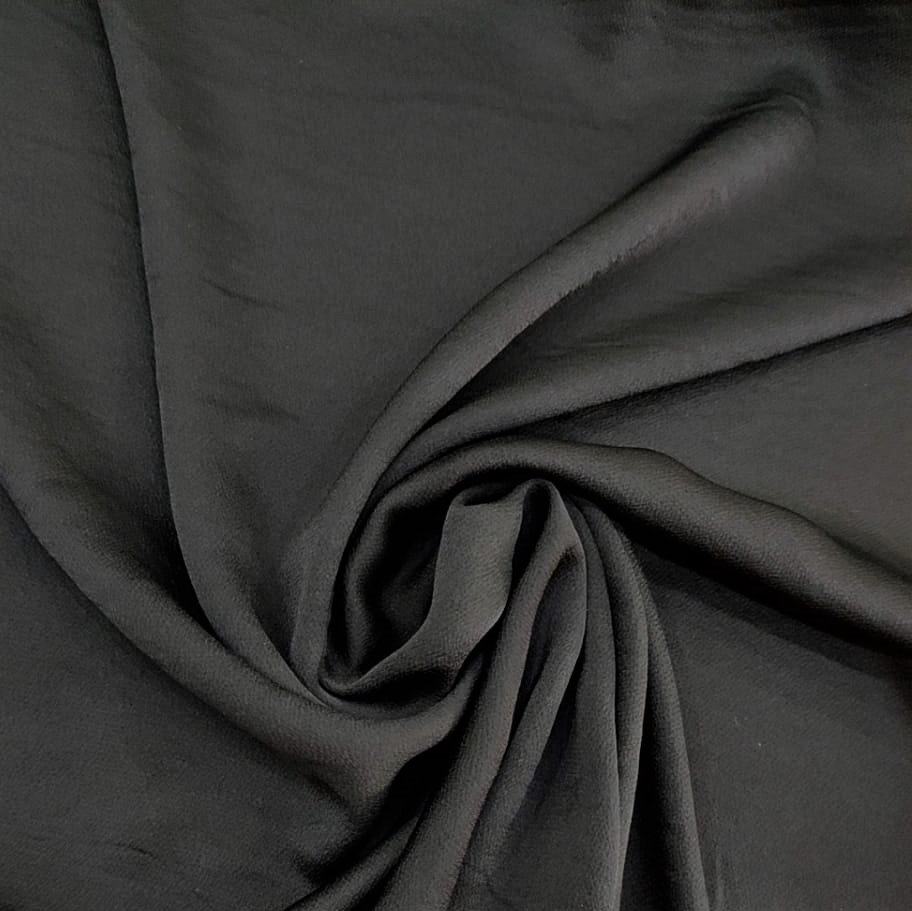 Nirvana Crepe Satin Dyed Fabric