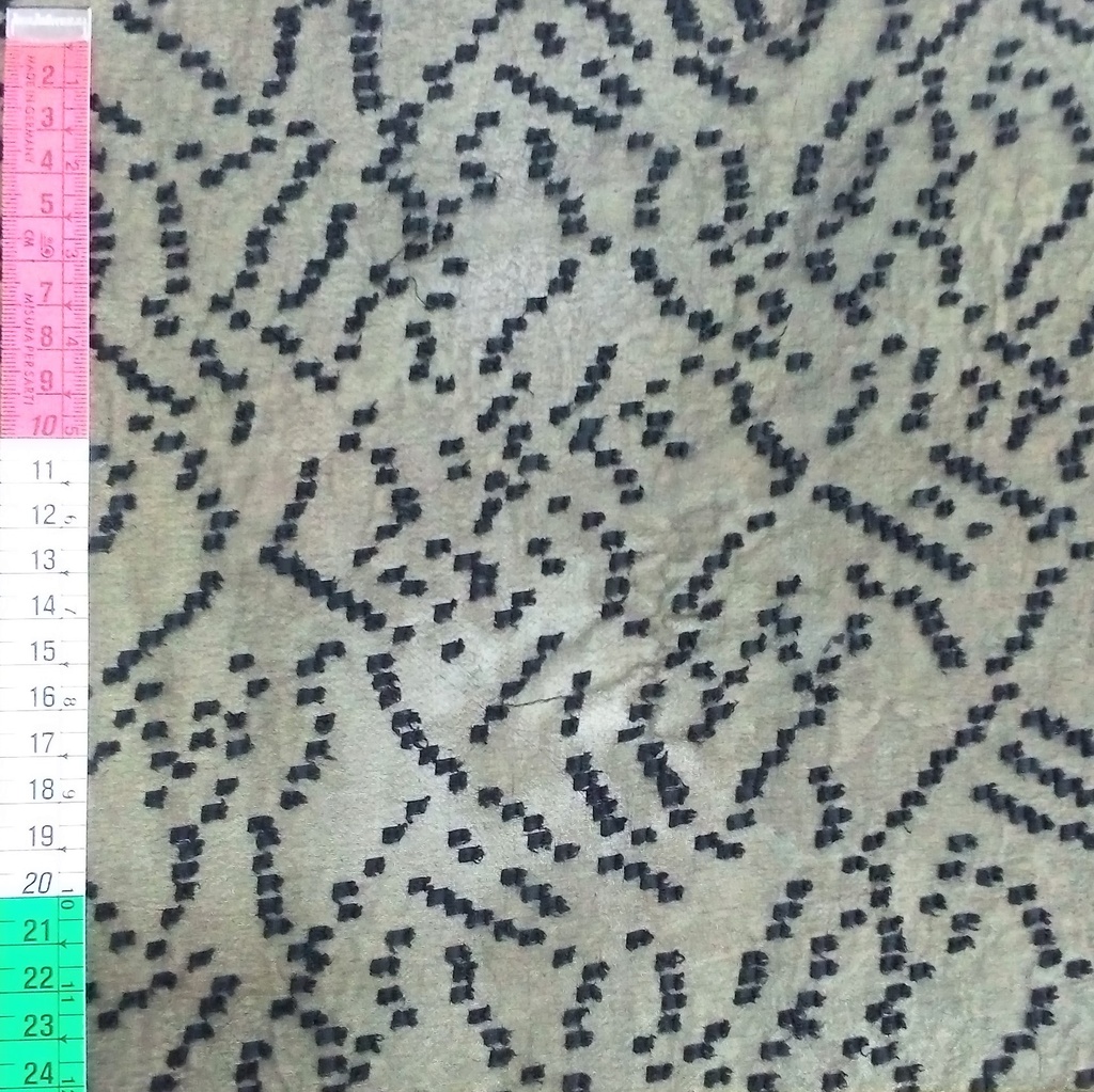 Clip Jacquard Dyed Fabric