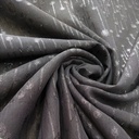 Metallic Jacquard Georgette(Dot) Dyed Fabric
