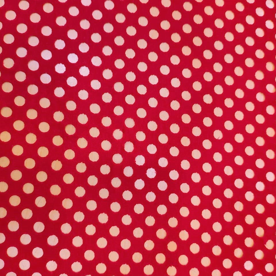 Cutwork Velvet Fabric#02