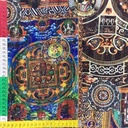 Chiffon Lurex Stripes Egyptian Printed Fabric