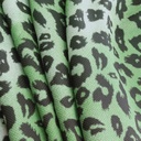 Greener Leopard Print On Micro Waffle