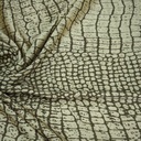 Babycorn Python (Yellow) Print On Silky Satin Fabric