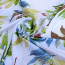 Print On Silky Satin Fabric#06