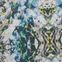 Landscape Print On Dutchess Satin