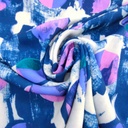 Print On Royal Georgette Fabric#03