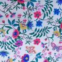 Hello Summer Print On Royal Georgette Fabric
