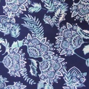 Ethnic Seamless Print On Royal Georgette Fabric