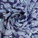 Ethnic Seamless Print On Royal Georgette Fabric