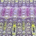 Purple Python Print On Royal Georgette Fabric