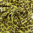 Grass Leopard Print On Micro Waffle