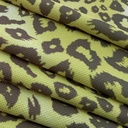 Grass Leopard Print On Micro Waffle