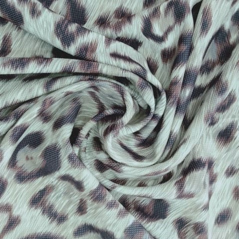 Blackforest Leopard Print On Micro Waffle