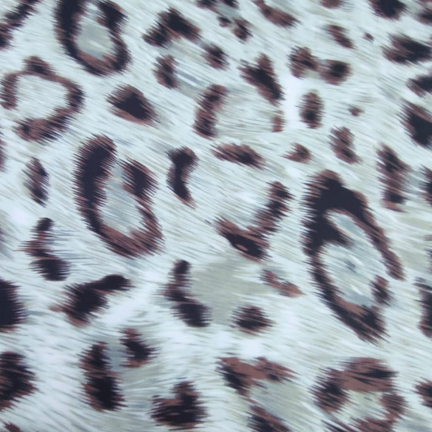 Print On Silky Satin Fabric#12