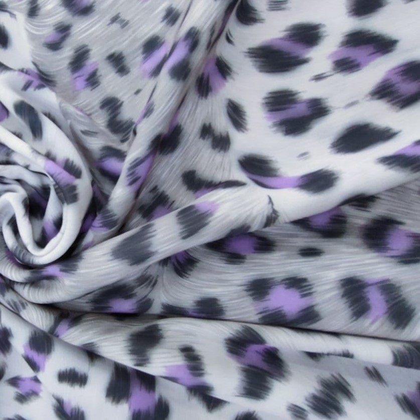 Print On Royal Georgette Fabric#09