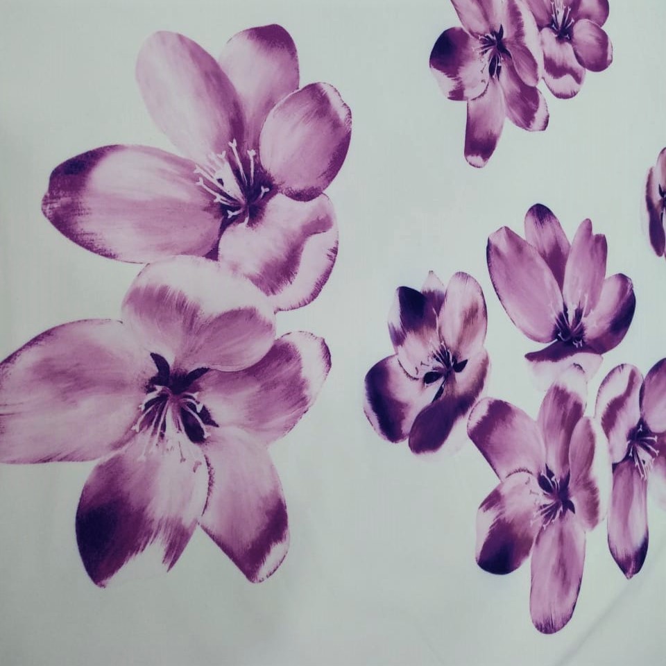 Print On Barbie/Banana Crepe#22
