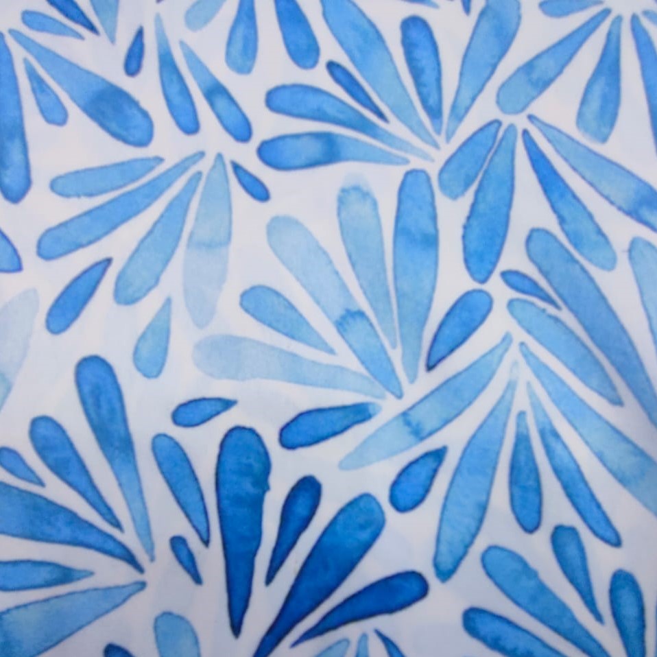 Print On Royal Georgette Fabric#05