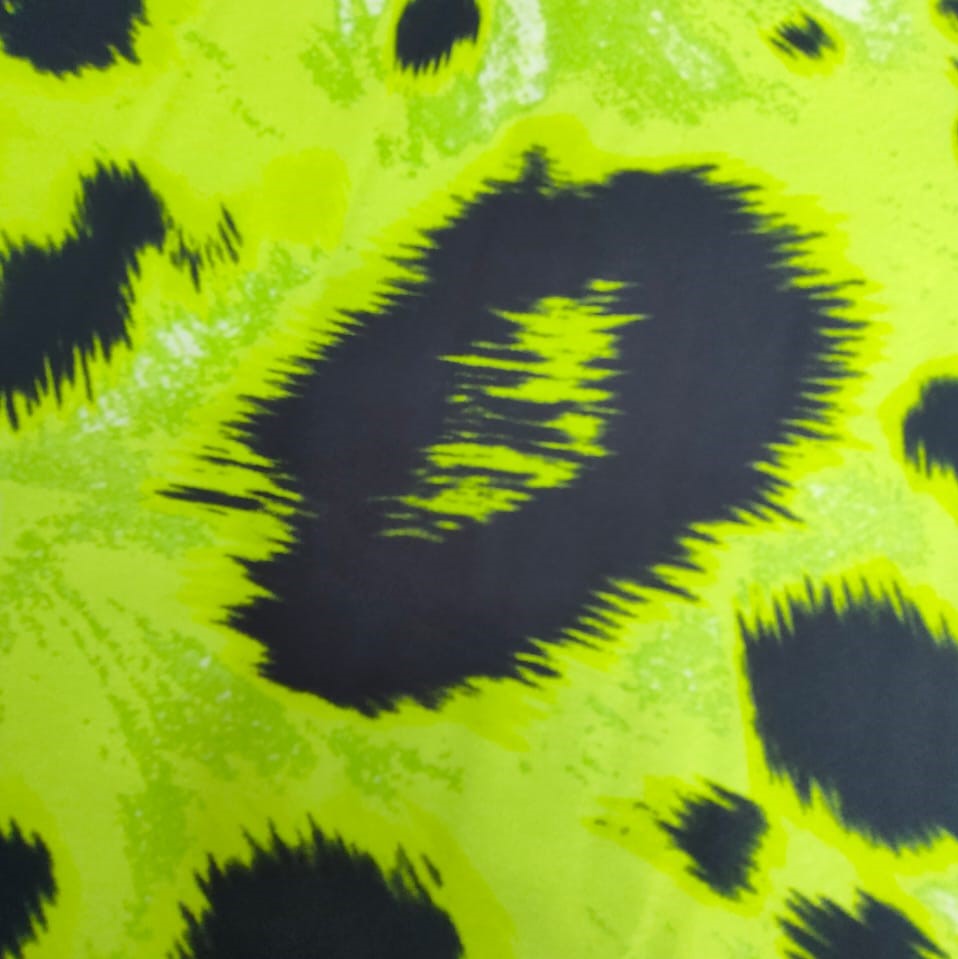 Print On Silky Satin Fabric#10