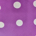 Polka Dots(Purple) Print On Twill Satin Fabric