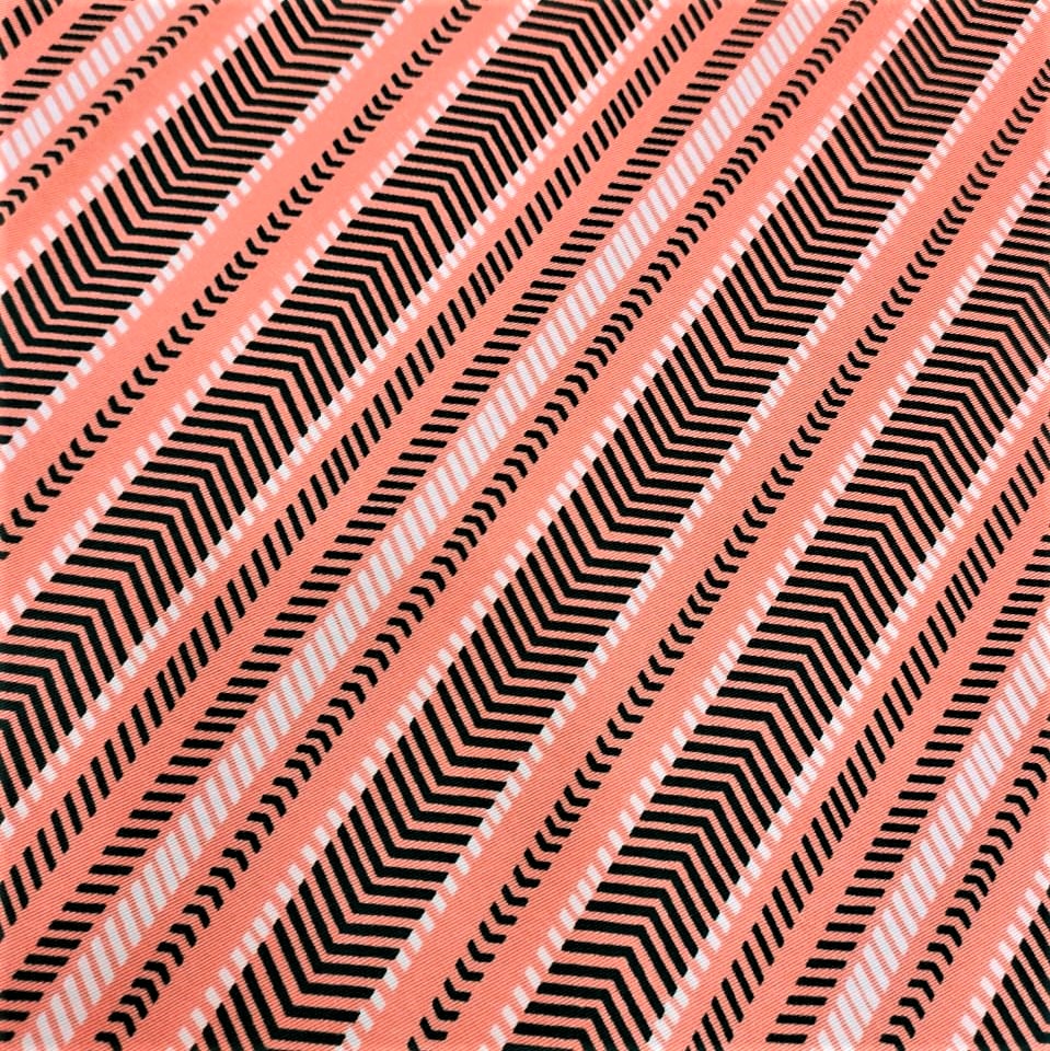 Print On Twill Satin Fabric #14