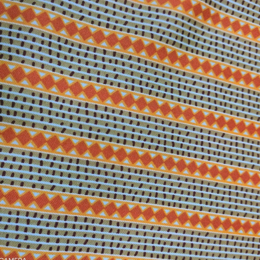 Print On Twill Satin Fabric #15