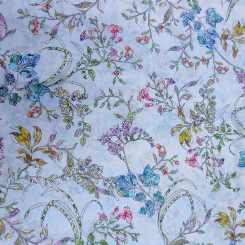 Print On Sumo Satin Fabric#05