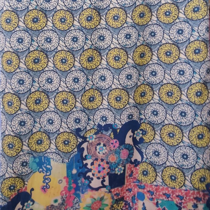 Print On Crepe Georgette Lycra #04