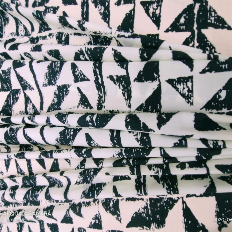 Print On Sandwash Satin#12