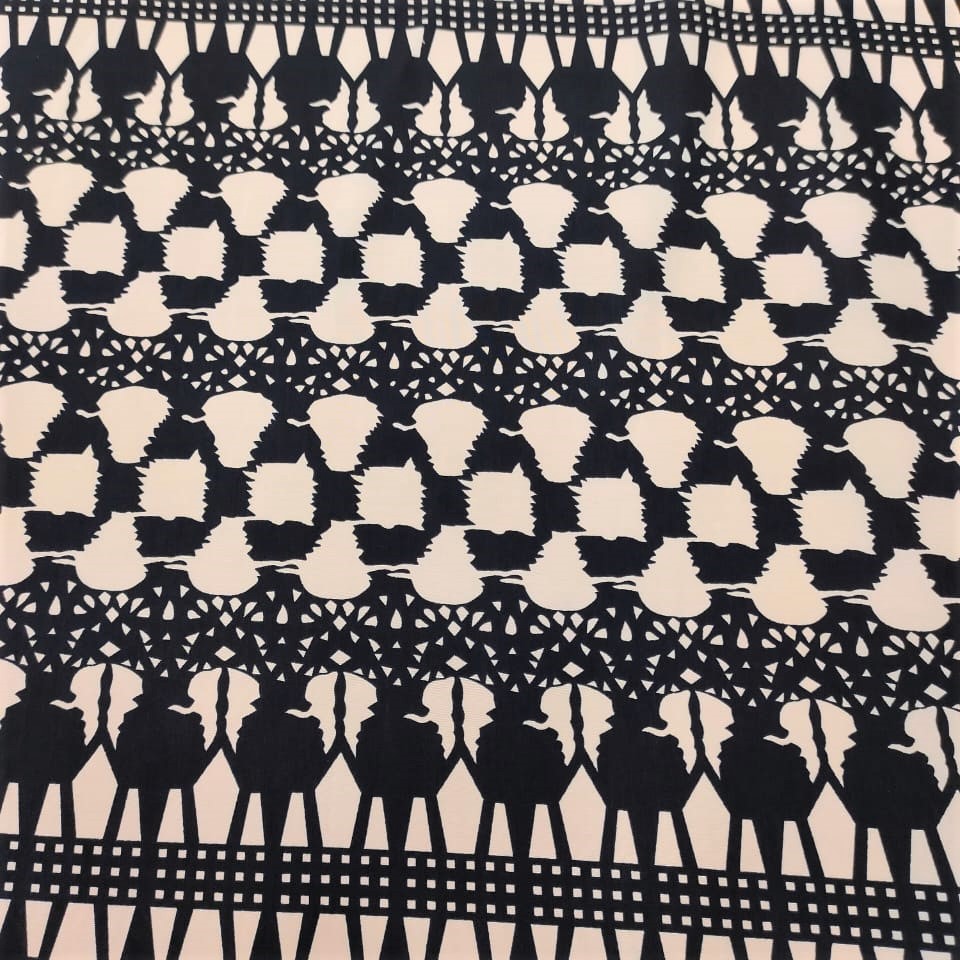 Print On Sandwash Crepe#15