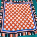 Print On Silky Satin Fabric#41