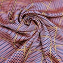 Print On Twill Satin Fabric#22