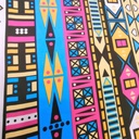 Print On Silky Satin Fabric#51
