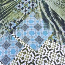 Print On Silky Satin Fabric#56
