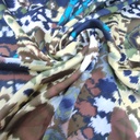 Print On Silky Satin Fabric#62