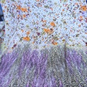 Print On Silky Satin Fabric#90
