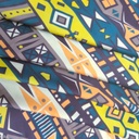 Print On Silky Satin Fabric#77