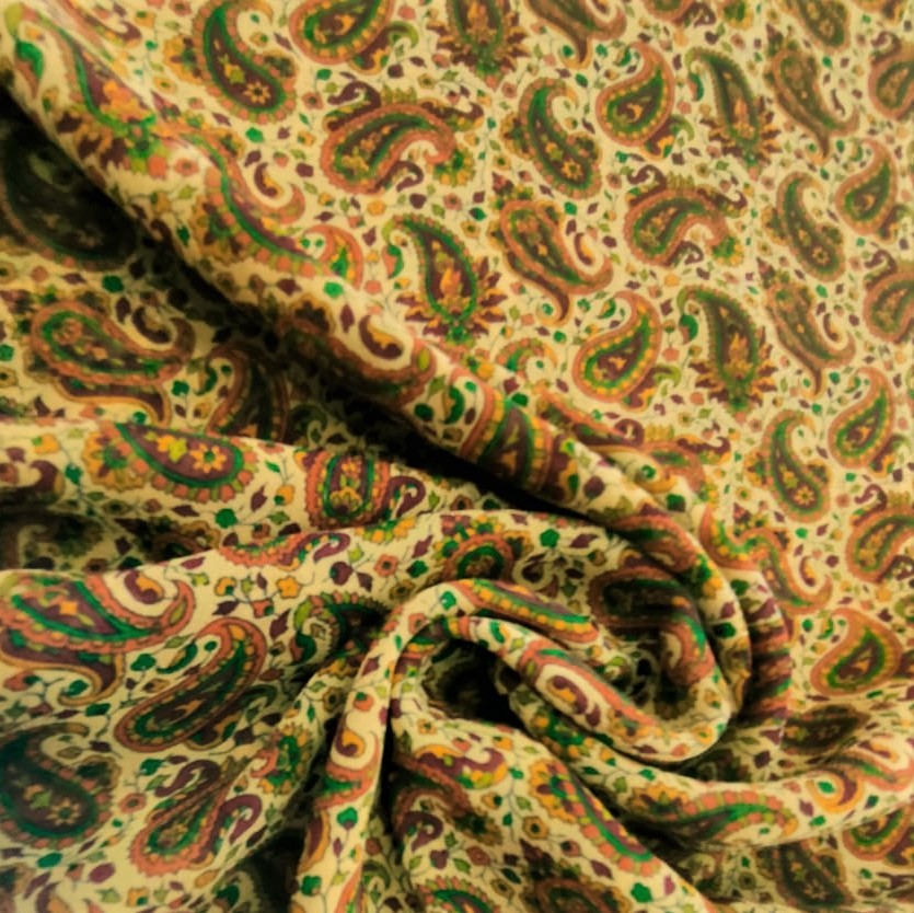 Print On Silk Georgette#11