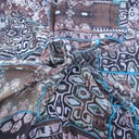 Print On Poly Flat Chiffon Woven Fabric#37