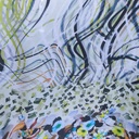 Print On Poly Flat Chiffon Woven Fabric#63