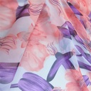 Print On Poly Flat Chiffon Woven Fabric#86