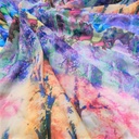 Print On Poly Flat Chiffon Woven Fabric#87