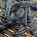 Black Poly Viscose Velvet Brasso#02