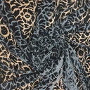Black Poly Viscose Velvet Brasso#04