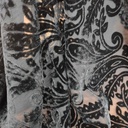 Black Poly Viscose Velvet Brasso#03