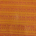 Orange & Red  Ethnic Print On Georgette