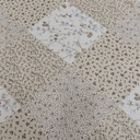 Beige Japanese Cherry blossom flower Print On Georgette